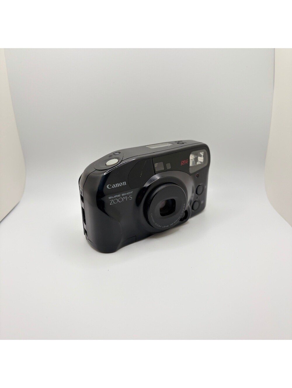 Canon Sure Shot Zoom-S 35mm Film Camera -Tested Great Condition New Battery C117